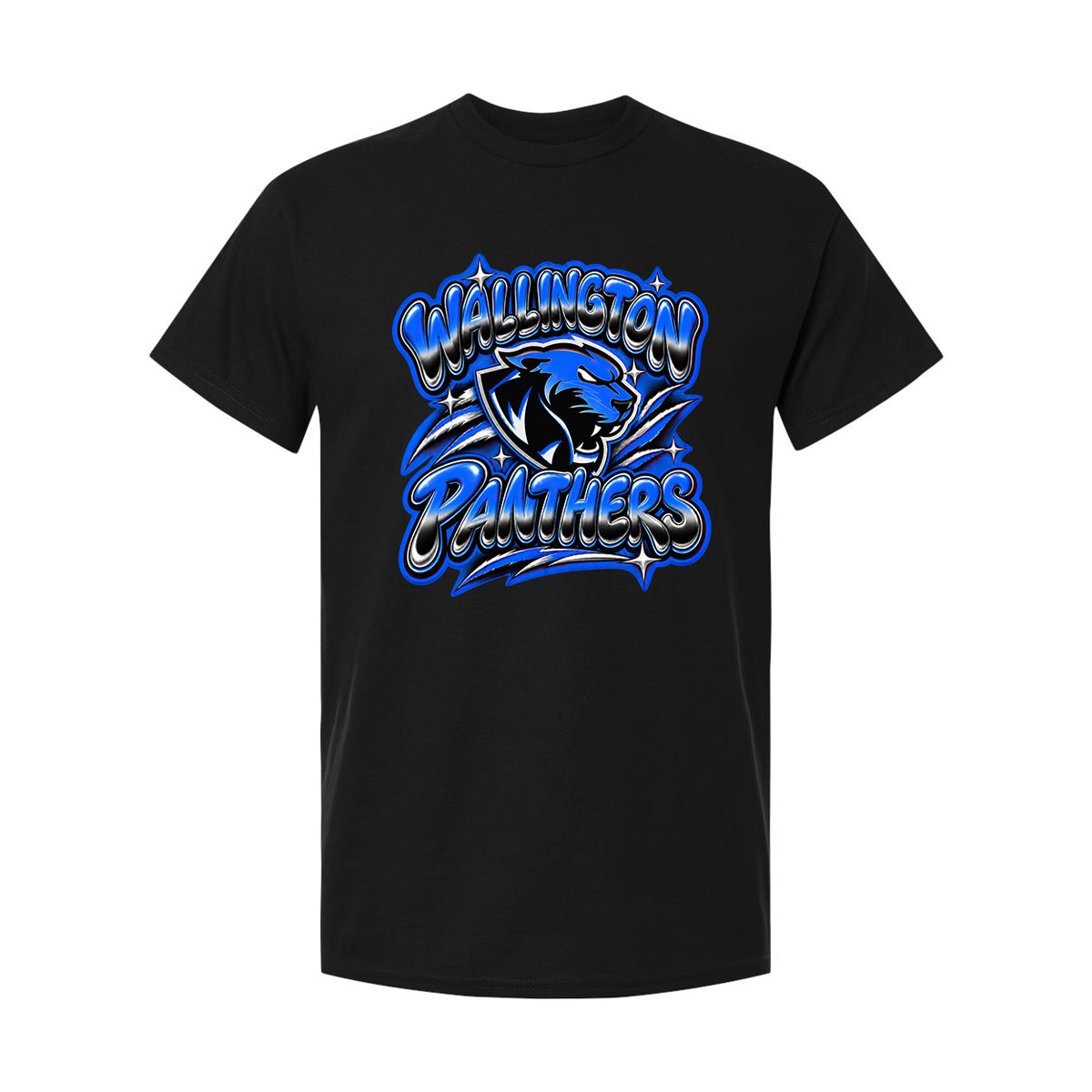 Chrome Panthers Tee