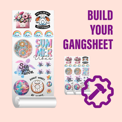 Create Custom DTF Gang Sheets Effortlessly with Our Builder